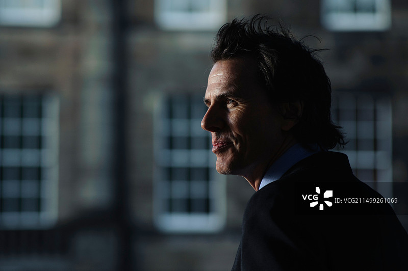 约翰·泰勒，英国音乐家，出席2013爱丁堡国际书展图片素材