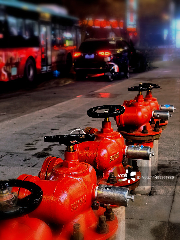红色消防栓图片素材