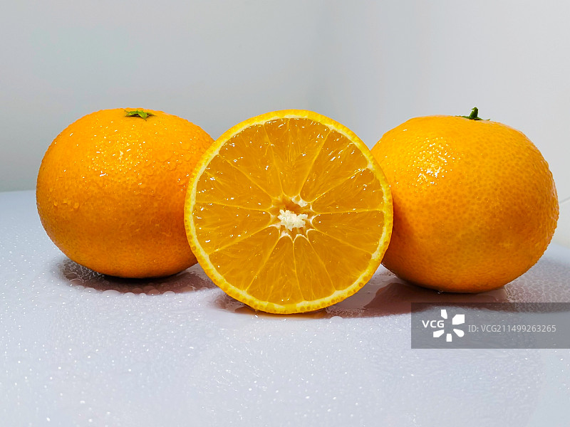 果冻橙静物水果维生素c图片素材