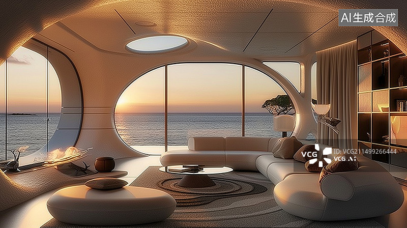 【AI数字艺术】室内装饰图片素材