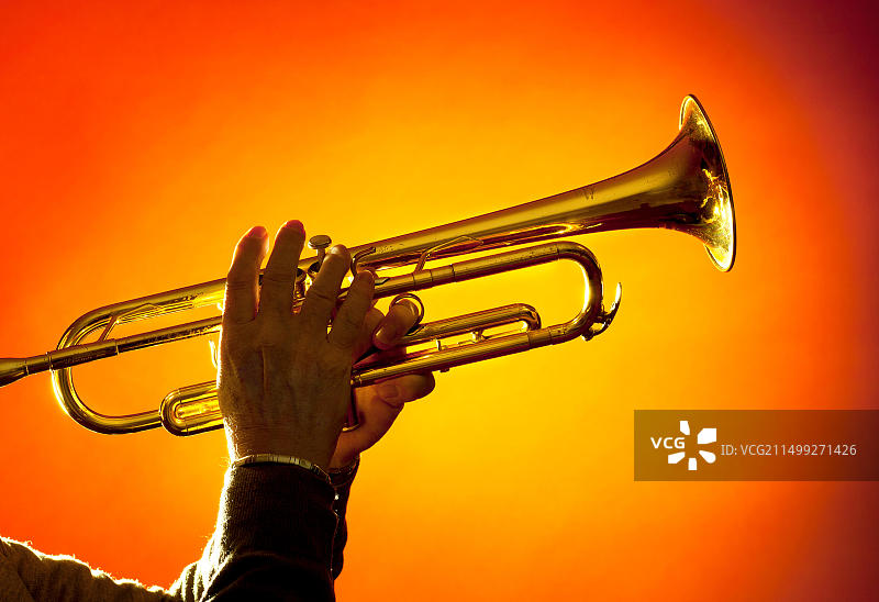 小号演奏者图片素材