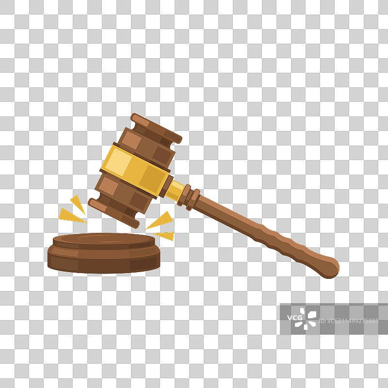 法槌元素概念设计模板图片素材