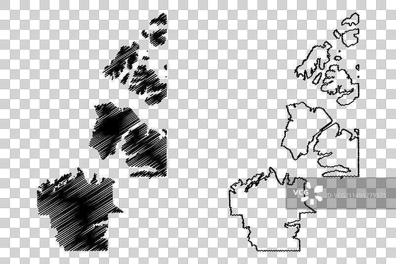 加拿大西北地区伊努维克北部图片素材