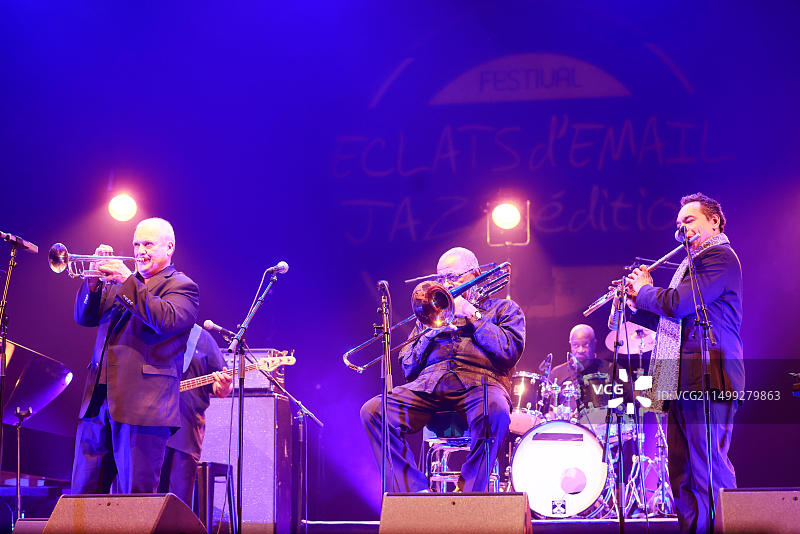 弗雷德·韦斯利与新JB乐队爵士音乐会图片素材