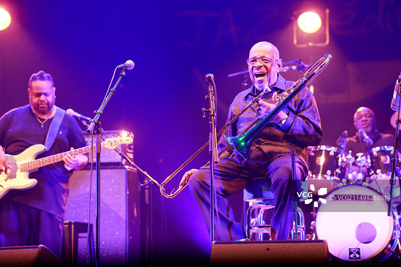 弗雷德·韦斯利与新JB乐队爵士音乐会图片素材