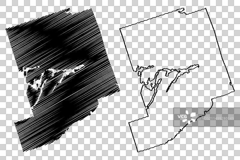 加拿大安大略省彼得伯勒县北部图片素材