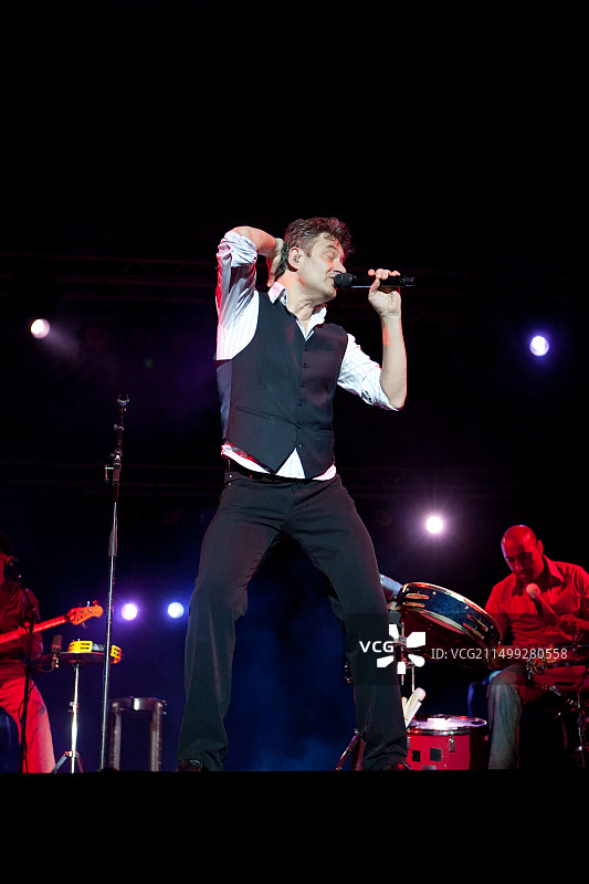 Bart Peeters乐队在弗兰德斯巡演现场图片素材