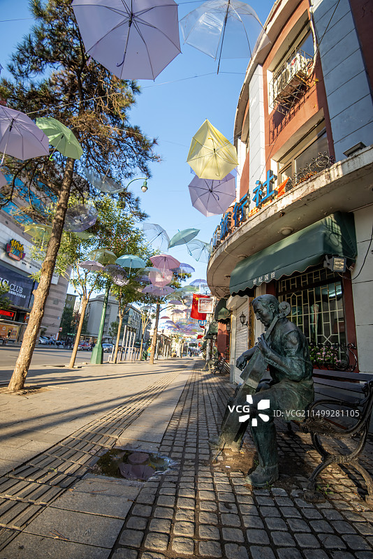 沈阳中山路欧风街图片素材