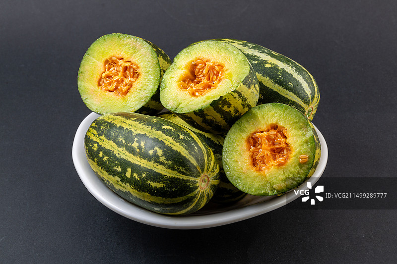 羊角蜜,博洋,甜瓜,博洋9号,博洋九号,香瓜,博洋蜜脆甜瓜,图片素材