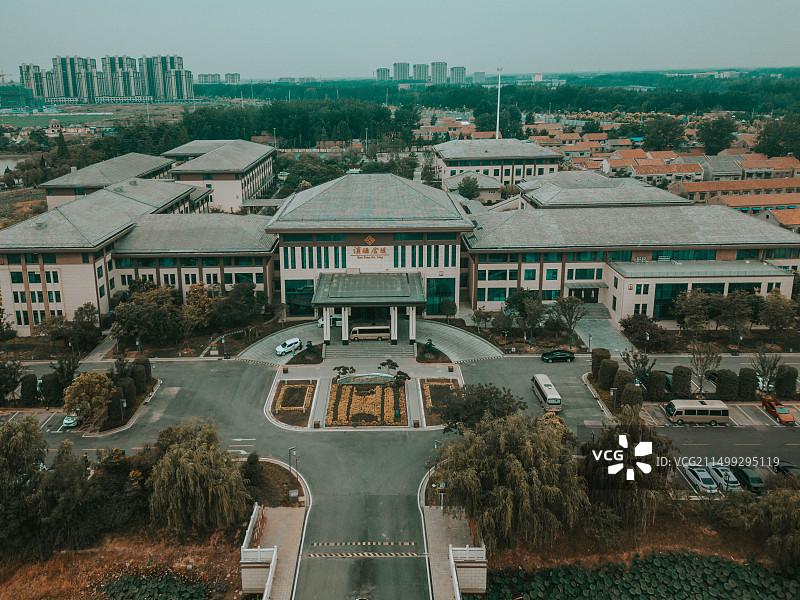 沛县仿古建筑图片素材