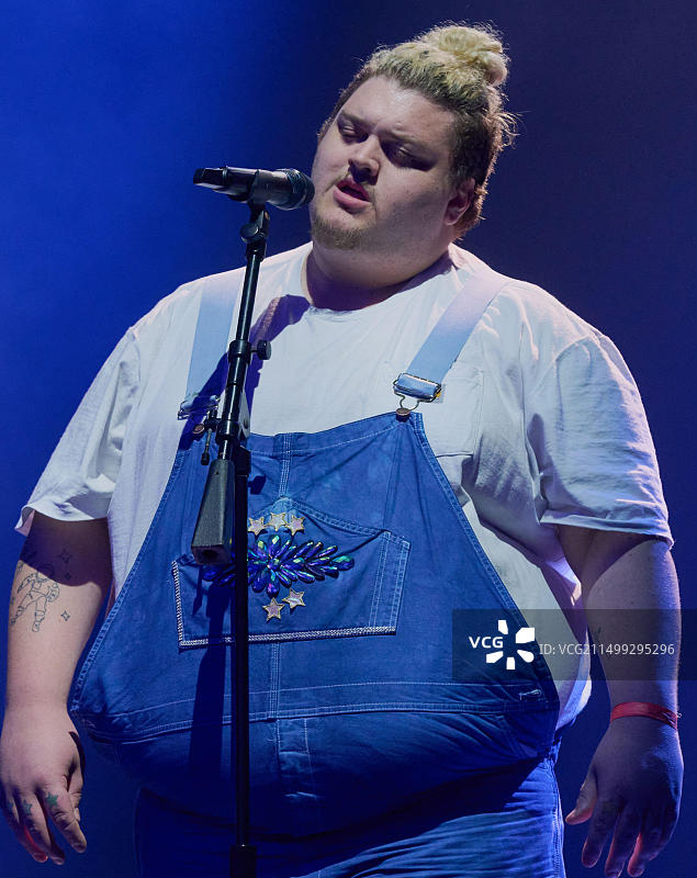 美国宾夕法尼亚州BENSALEM：TALK在ALT 104.5的朋友节上表演图片素材