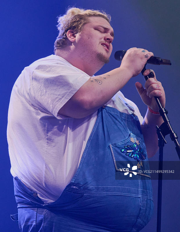 美国宾夕法尼亚州BENSALEM：TALK在ALT 104.5的朋友节上表演图片素材