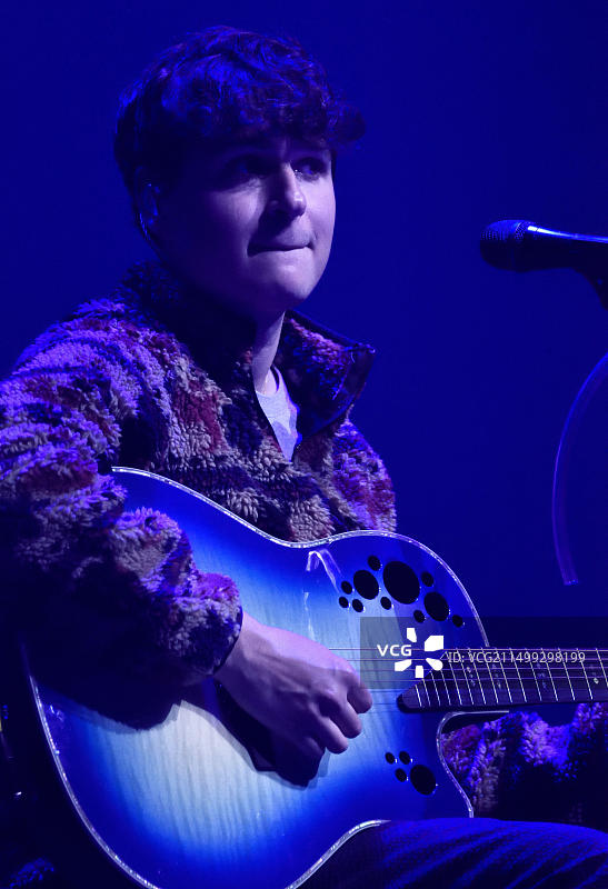 美国另类摇滚乐队Vampire Weekend到访Xcite中心图片素材