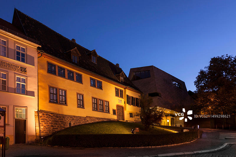 艾森纳赫的巴赫故居图片素材