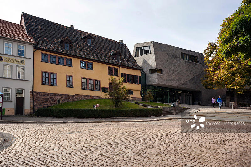 艾森纳赫的巴赫故居图片素材