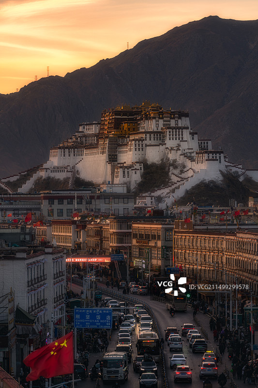 布达拉宫图片素材