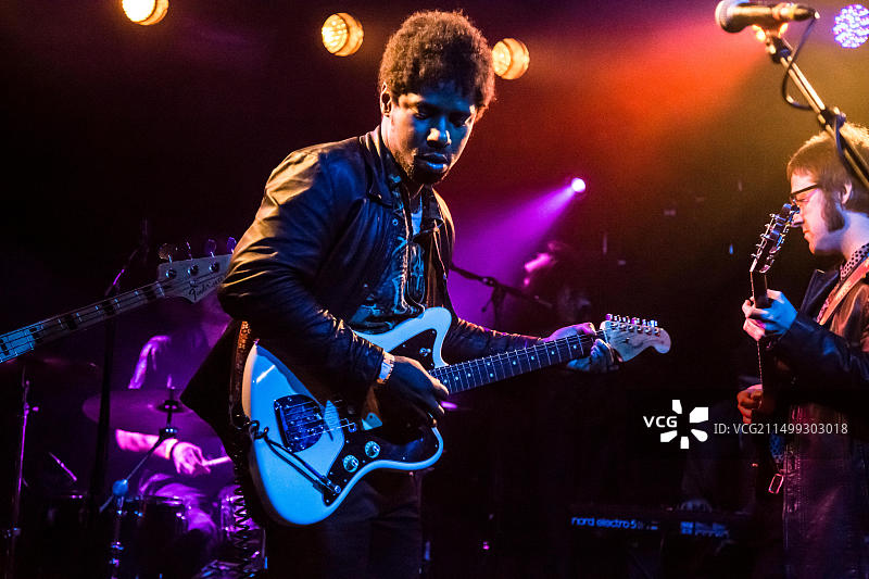 柯蒂斯·哈丁2017年在洛杉矶表演图片素材