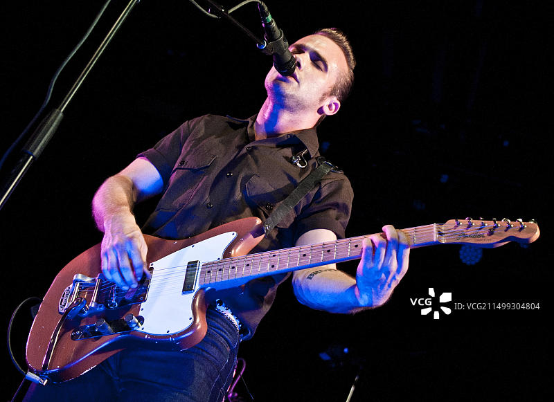 美国费城，2016年6月7日，The Shelters乐队在Fillmore音乐厅举办演唱会图片素材