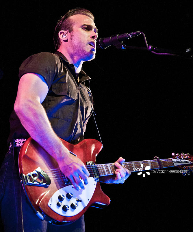 美国费城，2016年6月7日，The Shelters乐队在Fillmore音乐厅举办演唱会图片素材