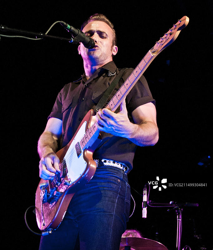 美国费城，2016年6月7日，The Shelters乐队在Fillmore音乐厅举办演唱会图片素材