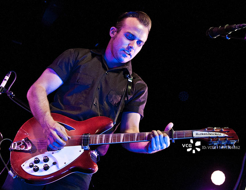 美国费城，2016年6月7日，The Shelters乐队在Fillmore音乐厅举办演唱会图片素材