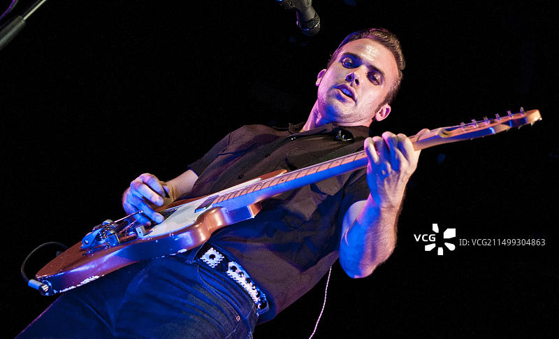 美国费城，2016年6月7日，The Shelters乐队在Fillmore音乐厅举办演唱会图片素材