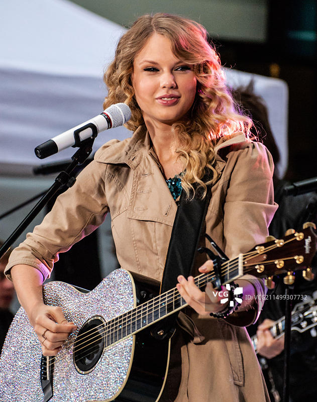 2009年泰勒·斯威夫特纽约演唱会图片素材