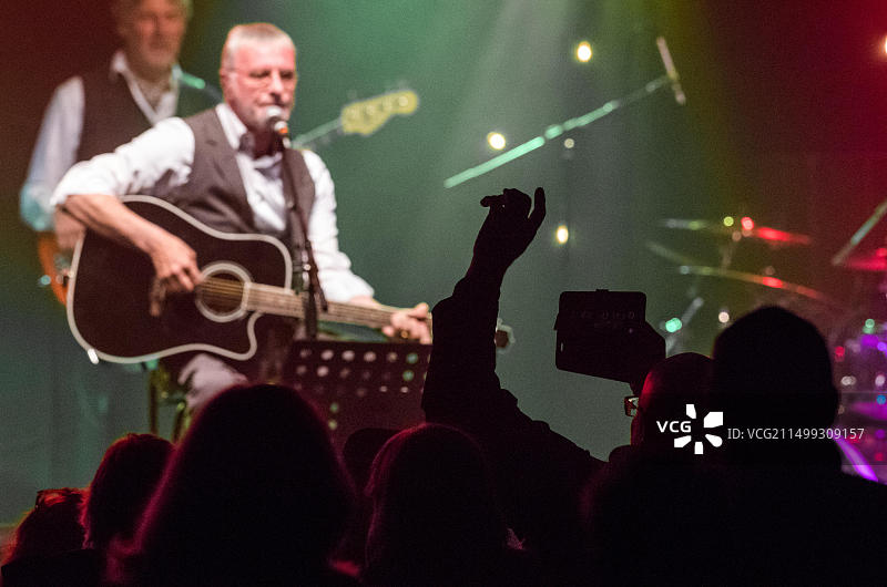 2019年史蒂夫·哈雷和考克尼反叛乐队在Southwell音乐节舞台上图片素材