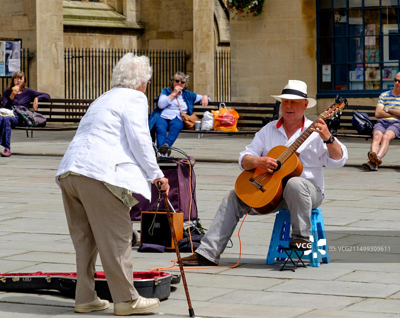 英国萨默塞特郡巴斯古城周边图片素材