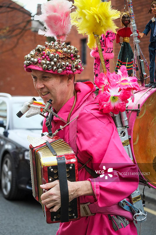 一人乐队表演者图片素材