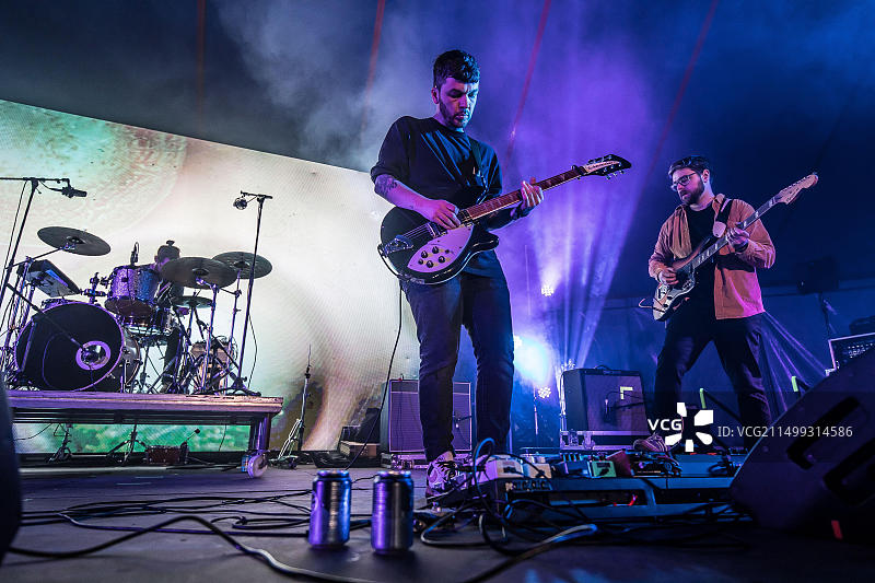 2023年5月5日，雷克瑟姆Focus Wales 2023音乐节上的演出图片素材