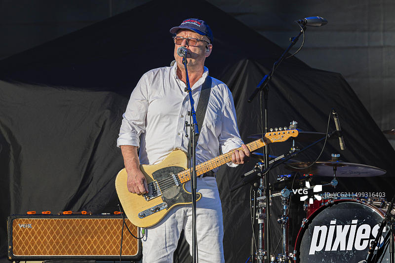 恩佐与迪诺·法拉利赛道：Pixies乐队和Pearl Jam乐队在意大利伊莫拉现场演出图片素材