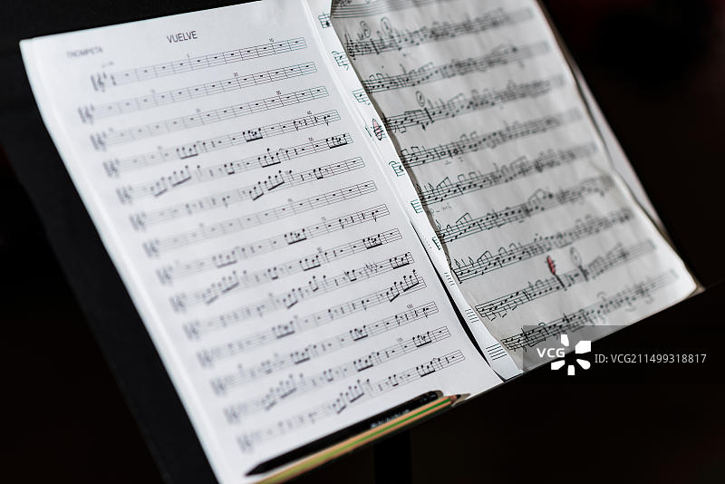 乐谱图片素材
