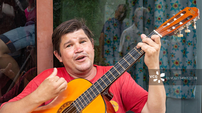 在古巴圣克拉拉的El Mu图片素材