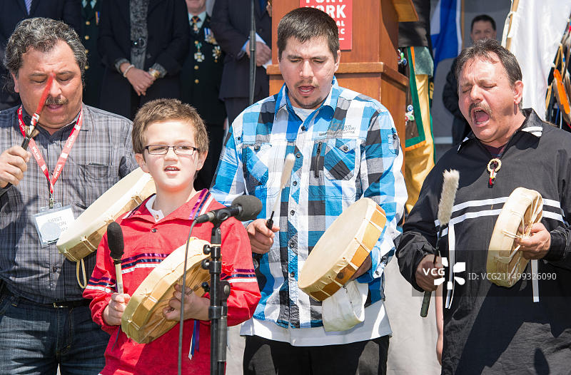 加拿大多伦多：约克战役200周年纪念活动（2013年4月27日）图片素材