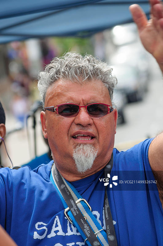 加拿大多伦多圣克莱尔大道西的莎莎舞节，2012年图片素材