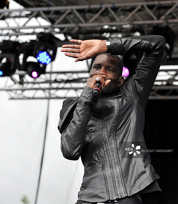 杰梅恩·辛克莱（生于1985年3月9日），艺名Wretch 32图片素材