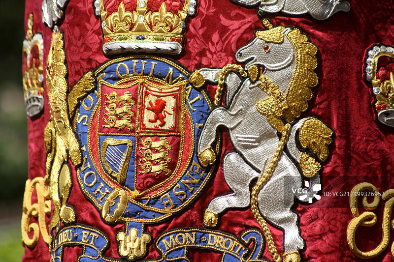 皇家骑兵的鼓乐队马图片素材