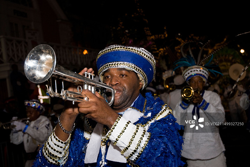 新年狂欢节，元旦游行，One Love，拿骚，巴哈马图片素材