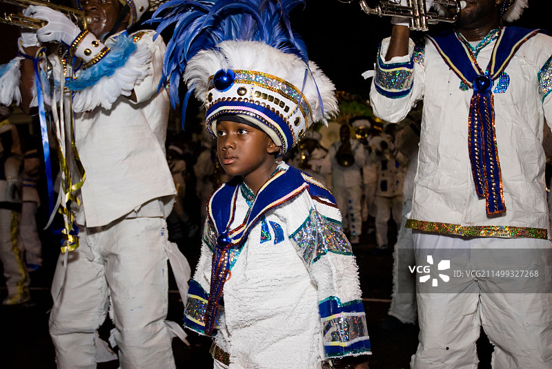 新年狂欢节，元旦游行，One Love，拿骚，巴哈马图片素材