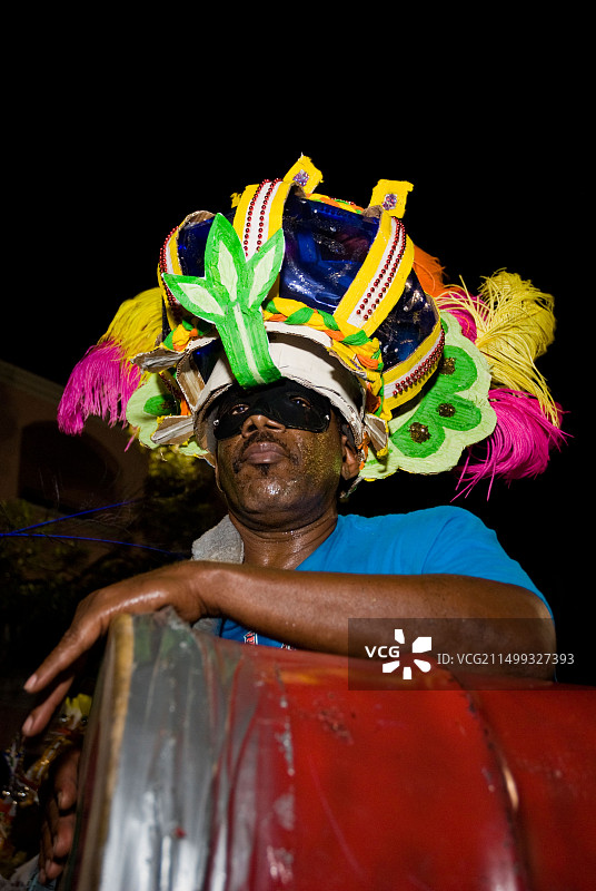 Junkanoo节，节礼日游行，拿骚，巴哈马图片素材