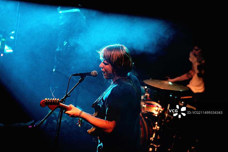 Ty Segall在海尼根Primavera Sound 2014音乐节上表演图片素材