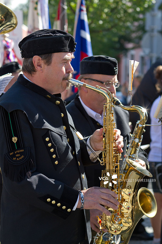 克拉德诺矿业城镇会议，捷克共和国克拉德诺市图片素材