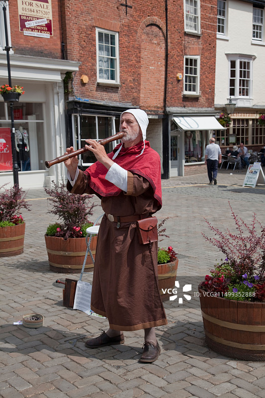 街头艺人图片素材