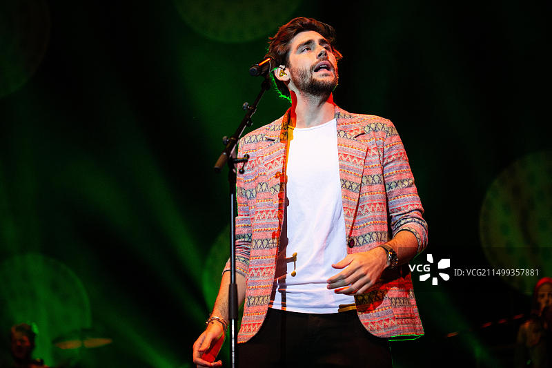 2019年5月9日，意大利米兰，阿尔瓦罗·索莱尔在米兰论坛现场演出图片素材