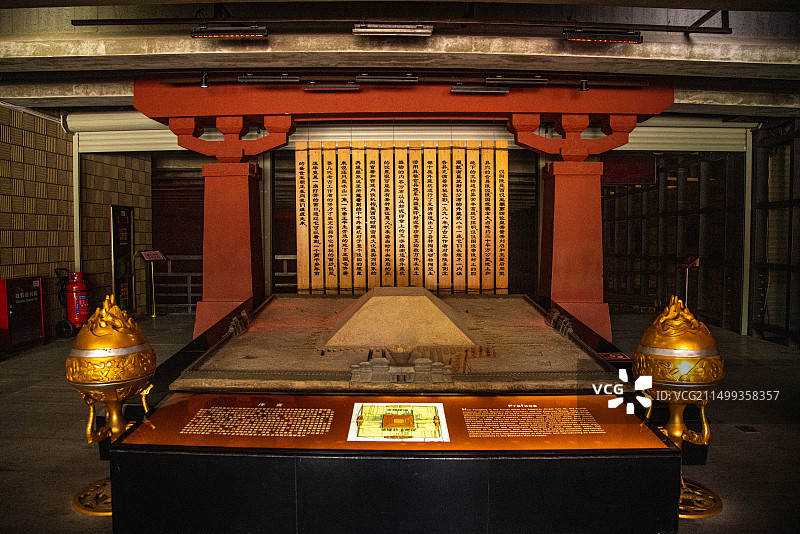 西安汉景帝阳陵博物院图片素材