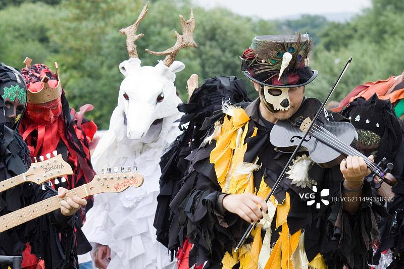 莫里斯舞者图片素材