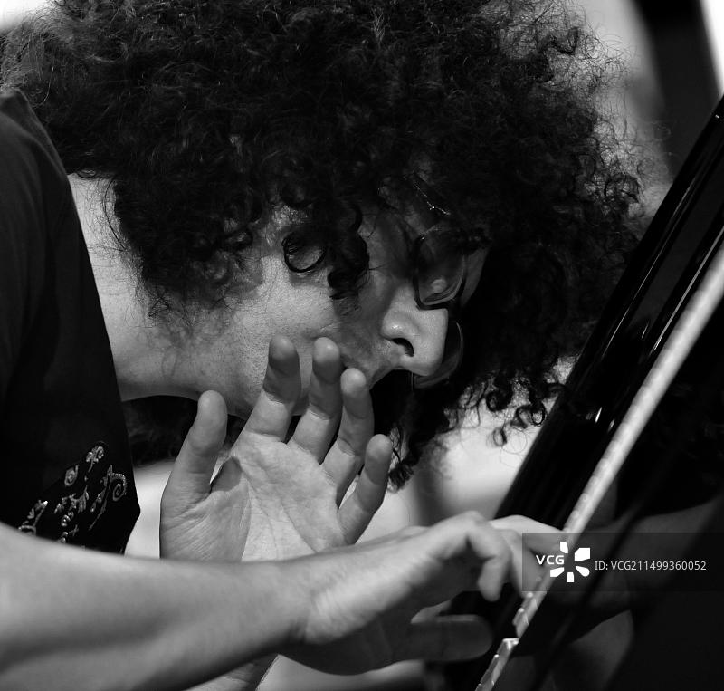 意大利罗马音乐家乔瓦尼·阿莱维图片素材