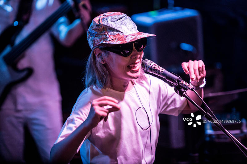 Otto酒吧的Cibo Matto乐队图片素材