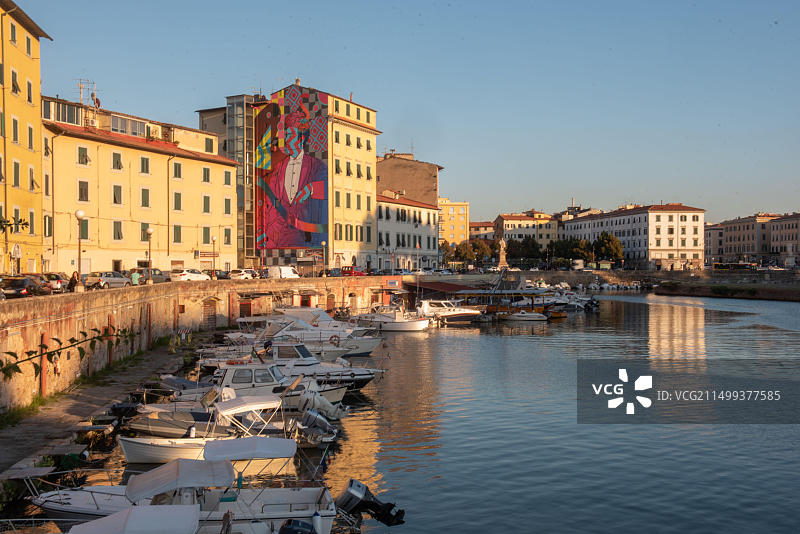 描绘音乐家皮埃特罗·马斯卡尼的涂鸦艺术作品图片素材